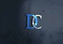 create realistic 3d logo mockup and branding presentation